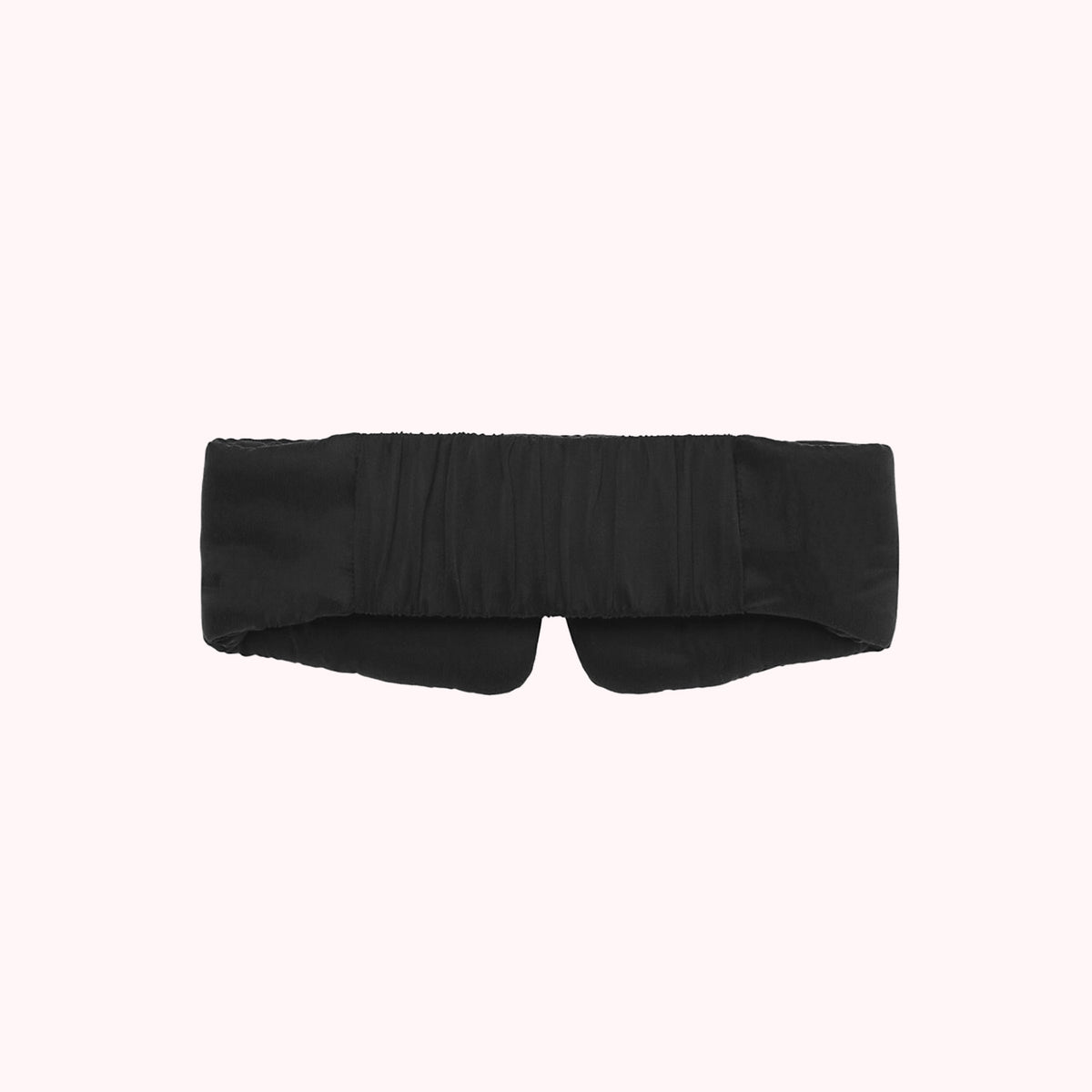 Silk Oversized Eyemask Black risepillowcase