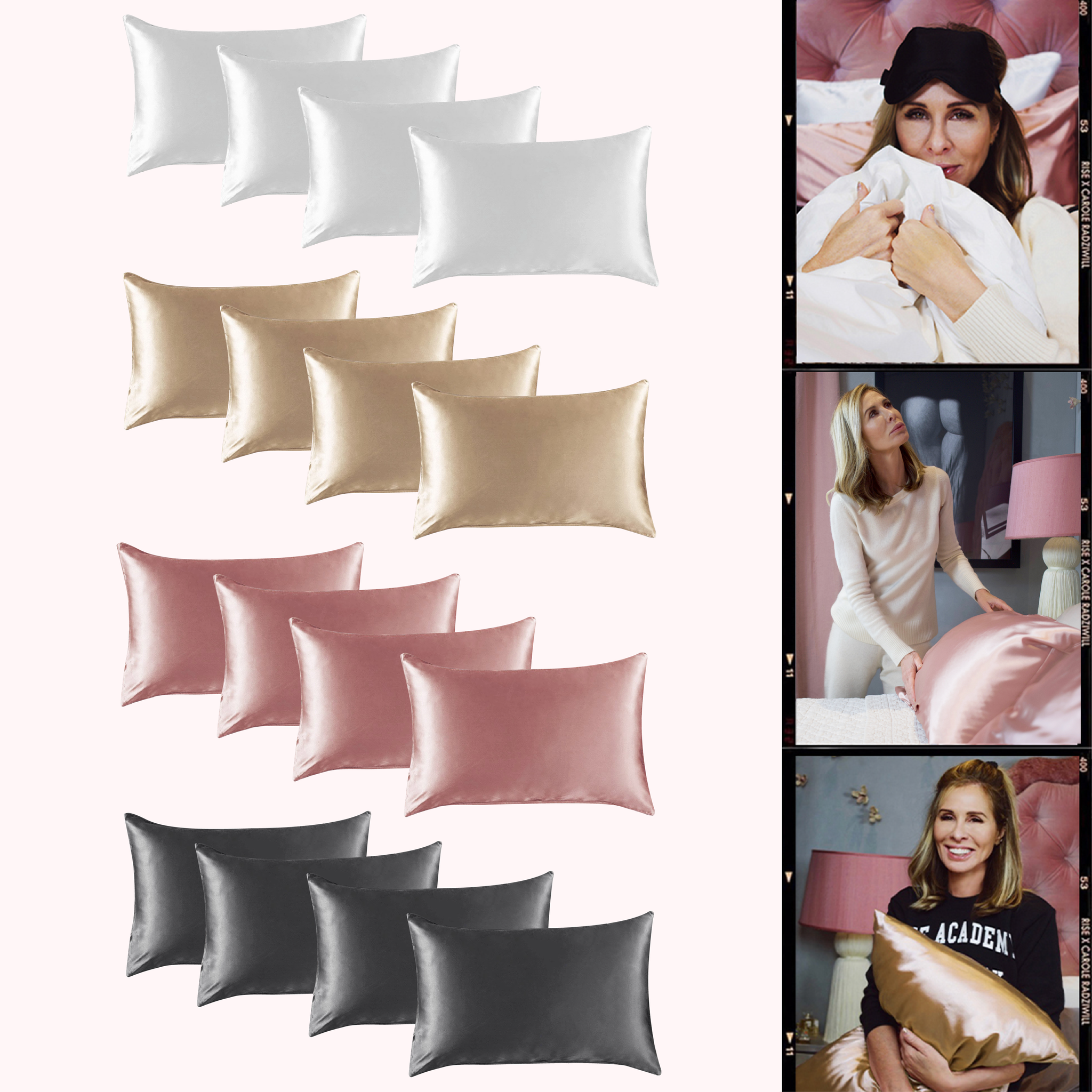 Satin Pillowcase - Golden Honey (4 Pack)