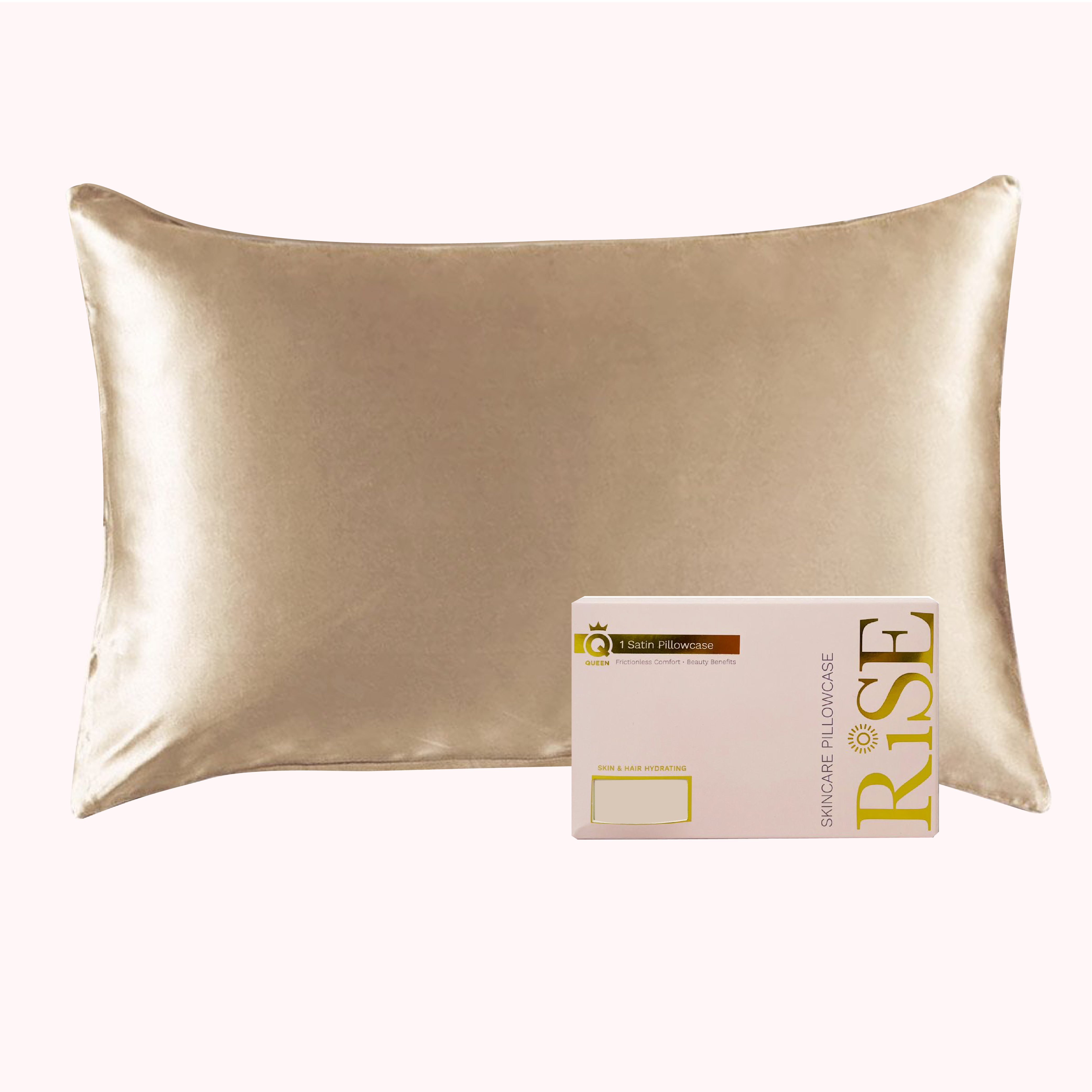 RISE Essential Satin Pillowcase – risepillowcase display picture 1